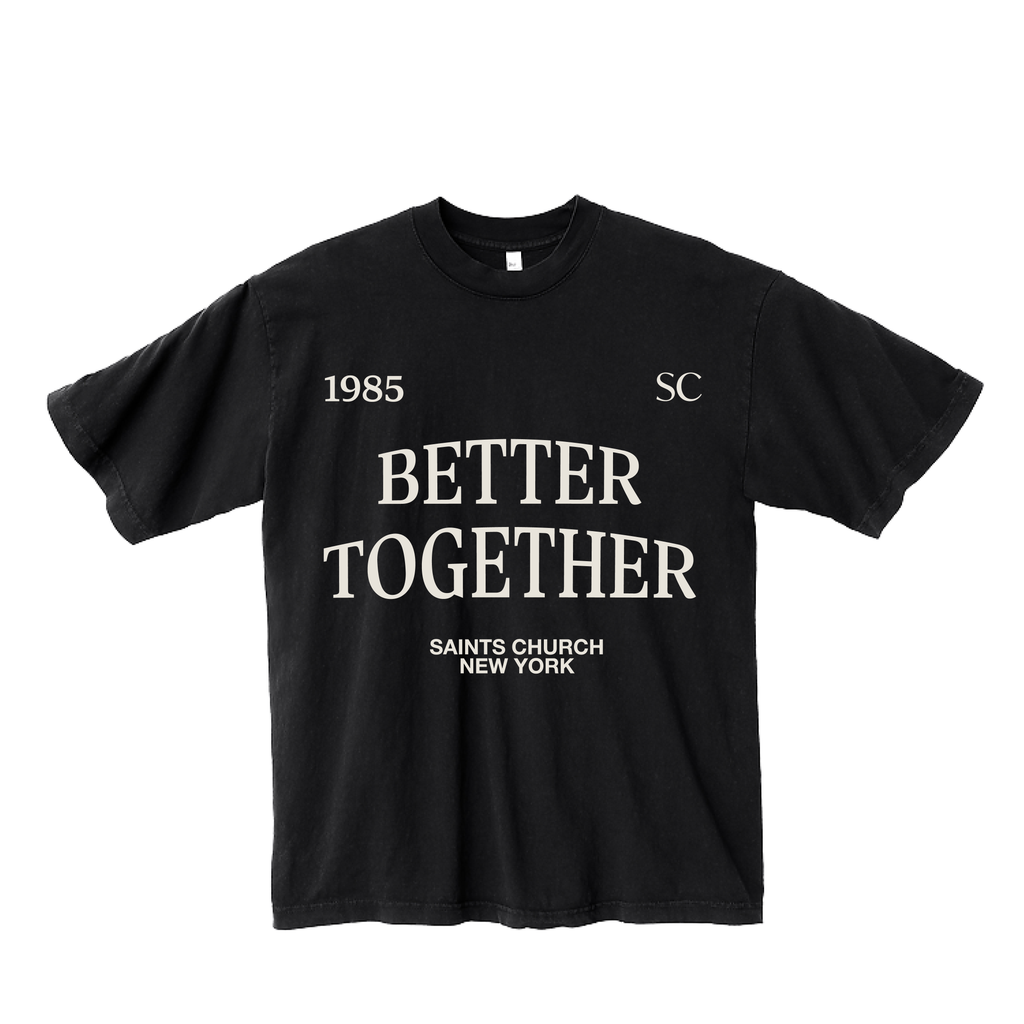 Better Together Black T-shirt