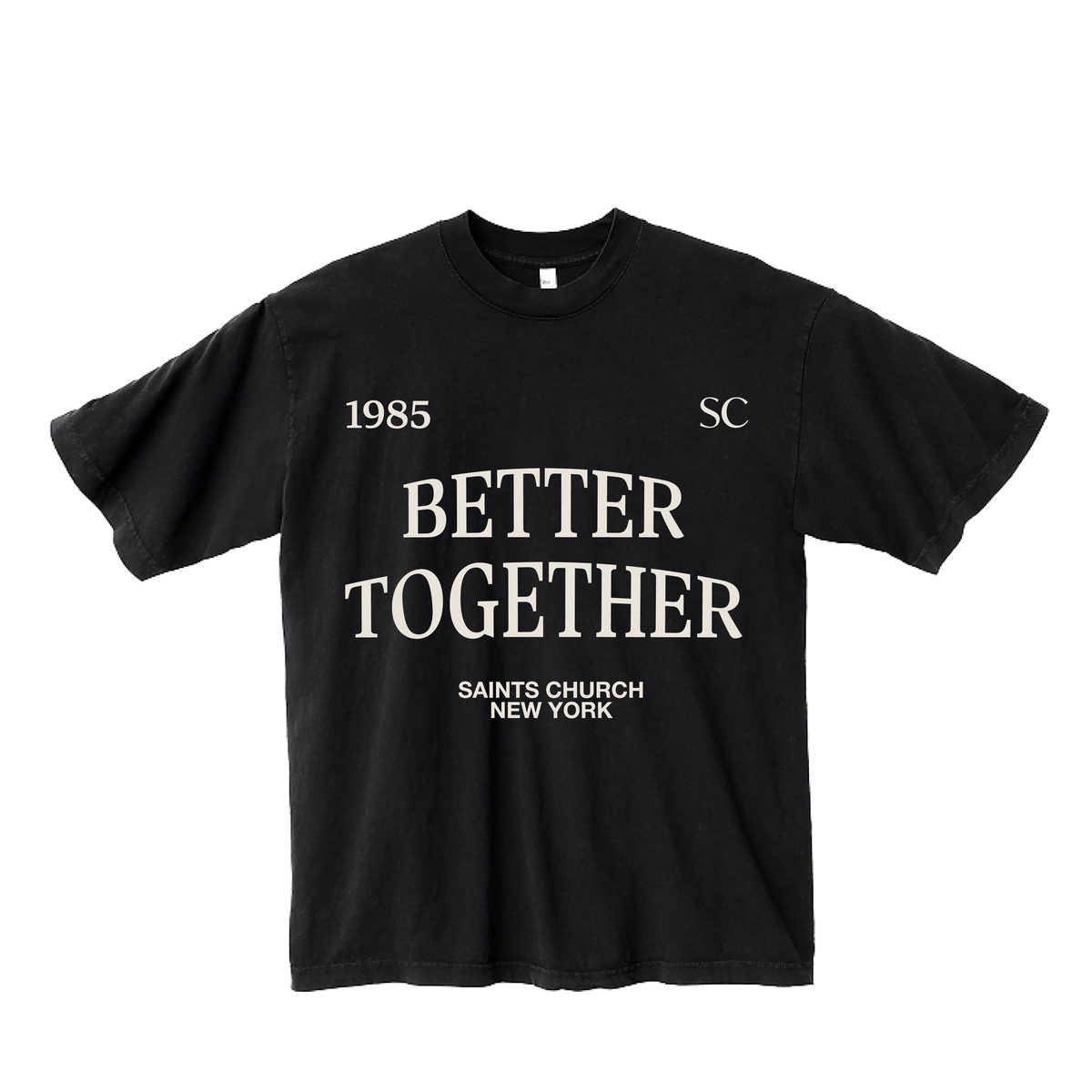 Better Together Black T-shirt