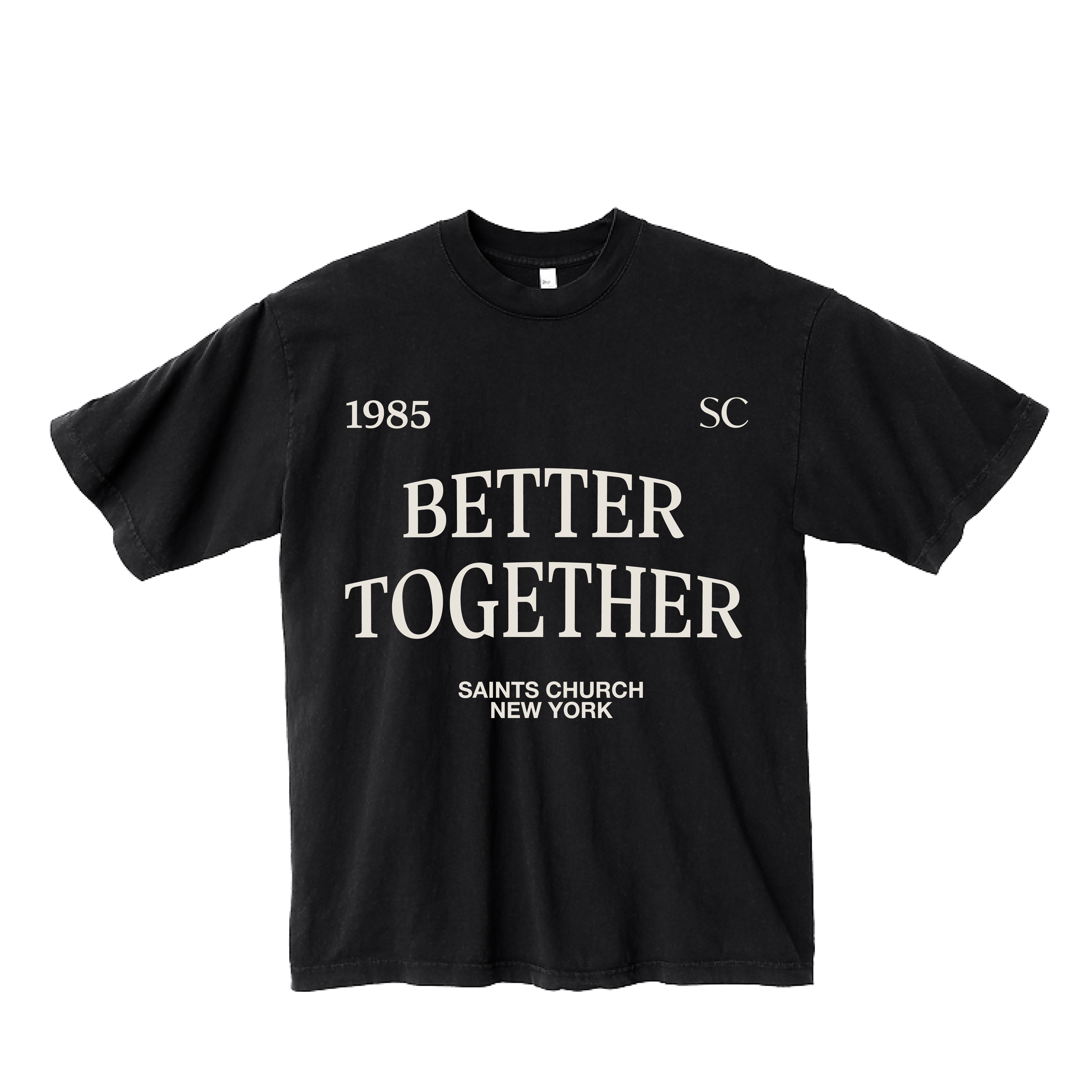 Better Together Black T-shirt