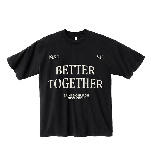Better Together Black T-shirt