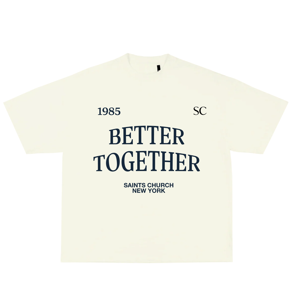 Better Together Creme T-Shirt