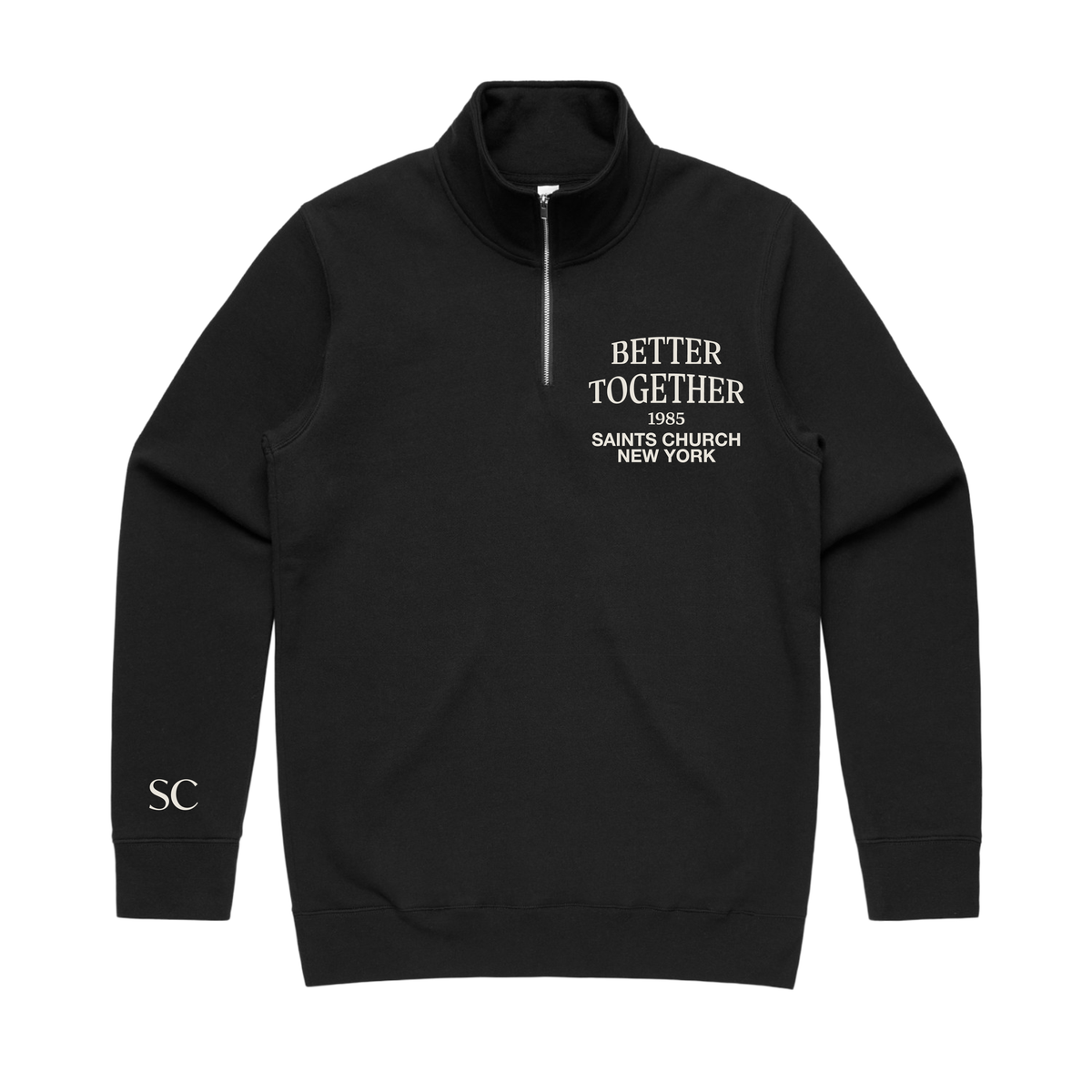 Better Together Black Quarter Zip