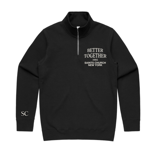 Better Together Black Quarter Zip